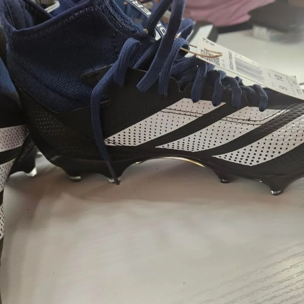 Adidas Men's Navy and Blue Boots